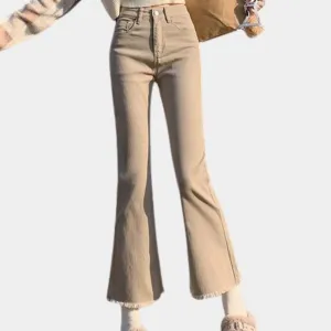 Stylish flared jeans for women