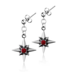Stylish Titanium Stud Earrings - Trendy Unisex Jewelry