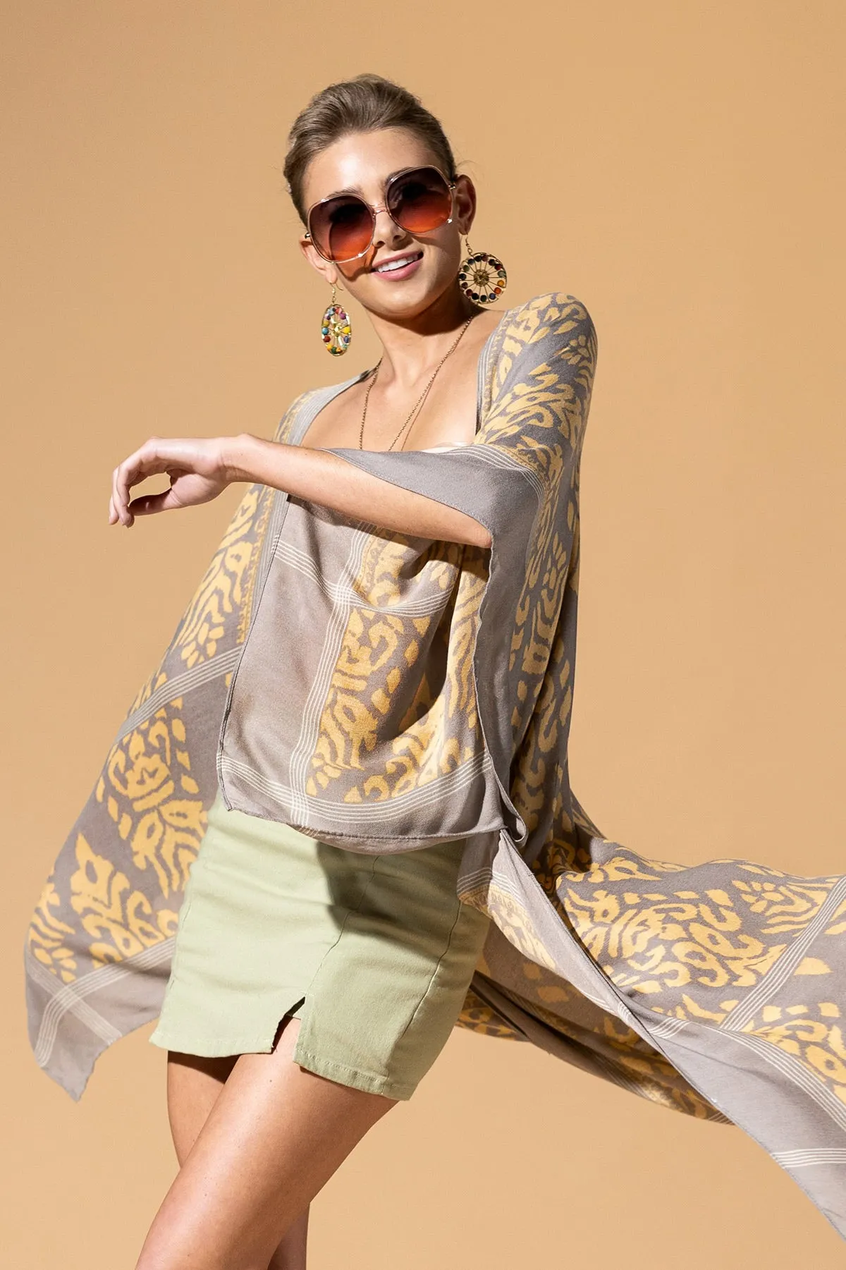 Subtle Elegance Duster Kimono