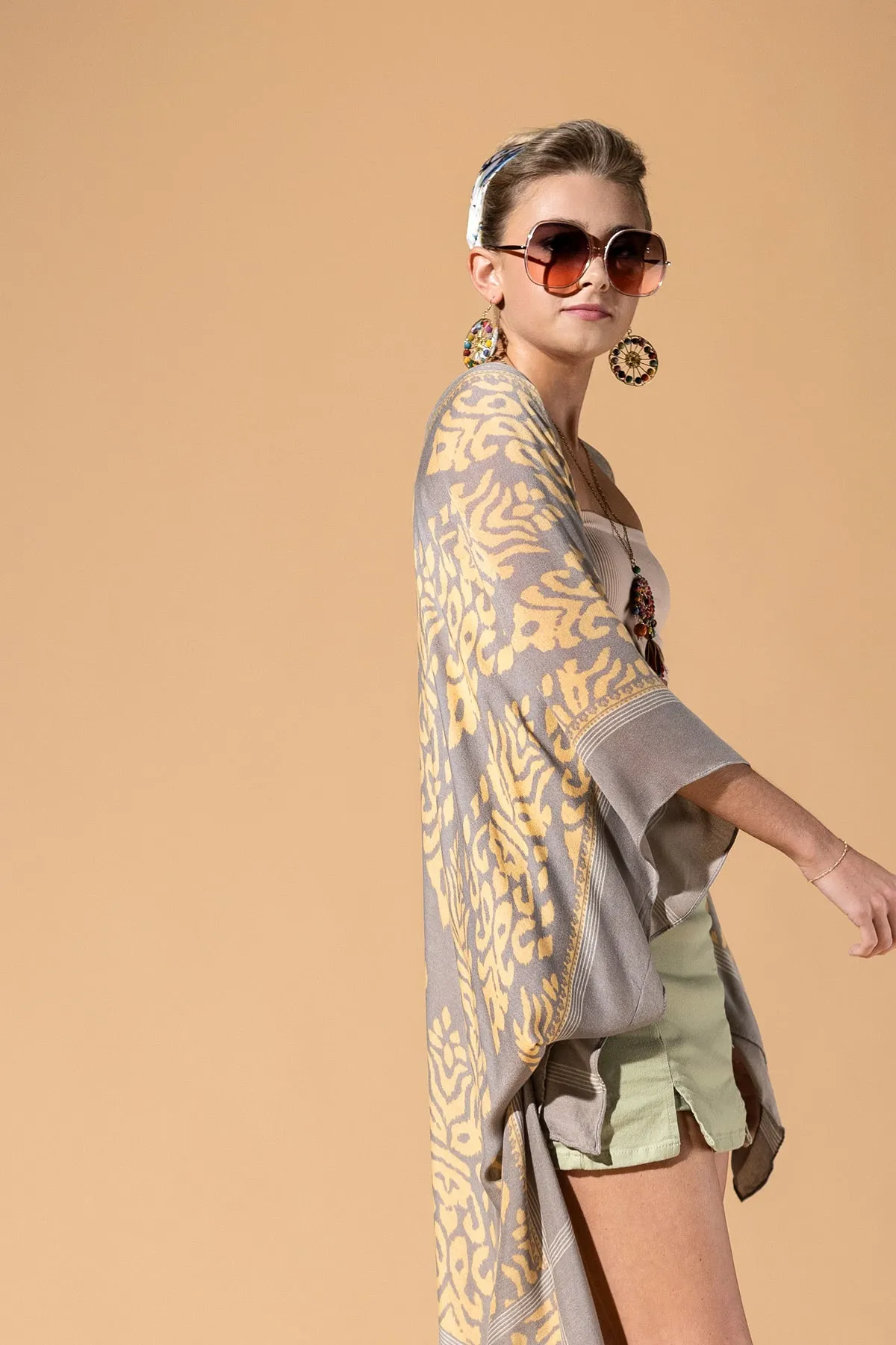 Subtle Elegance Duster Kimono
