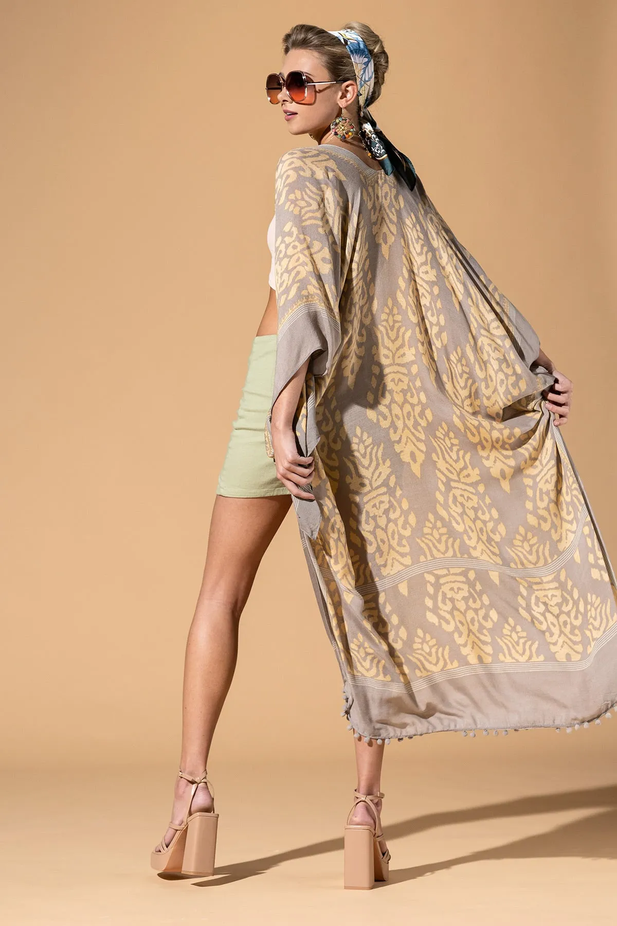 Subtle Elegance Duster Kimono