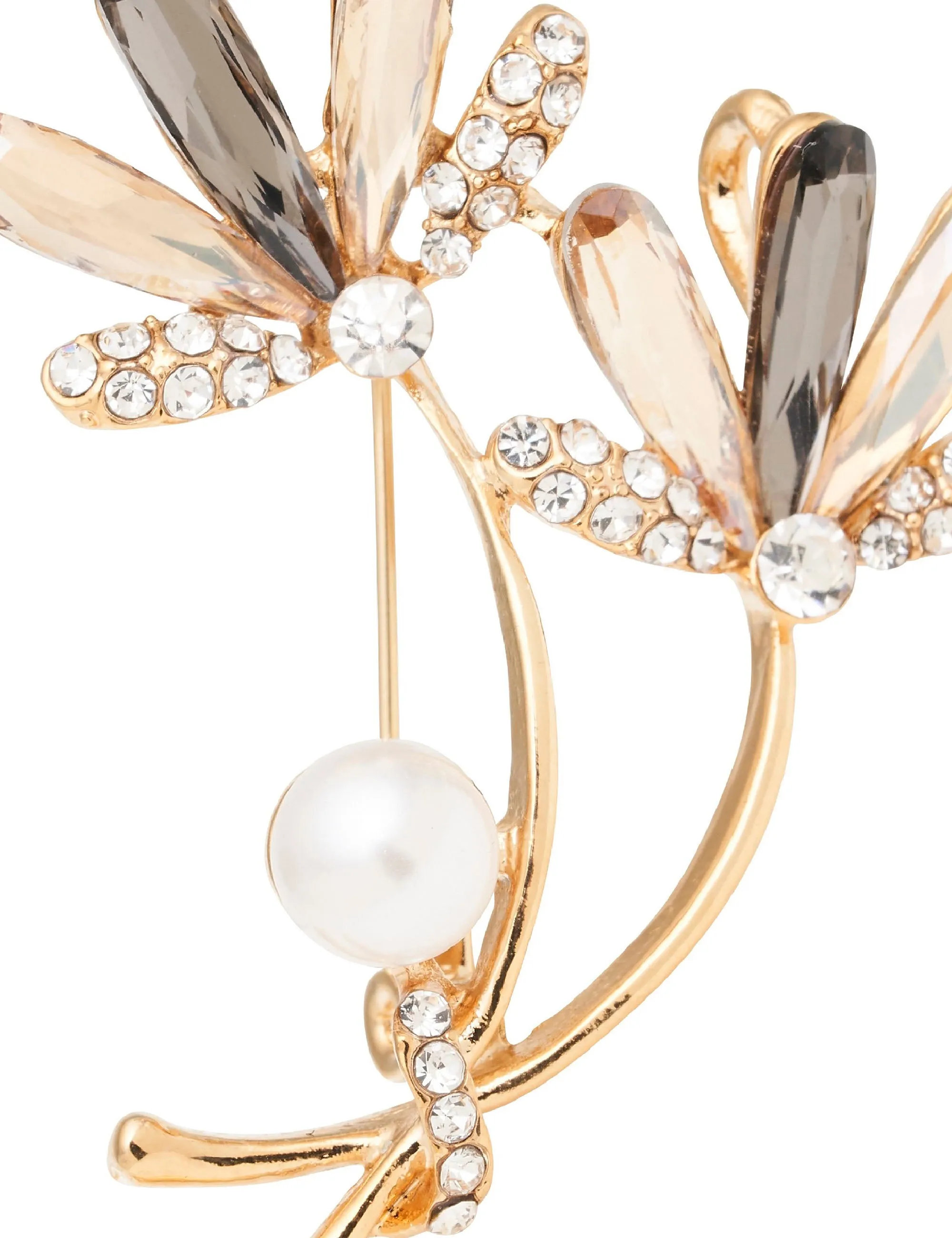 SUNDANCE FLORAL BROOCH