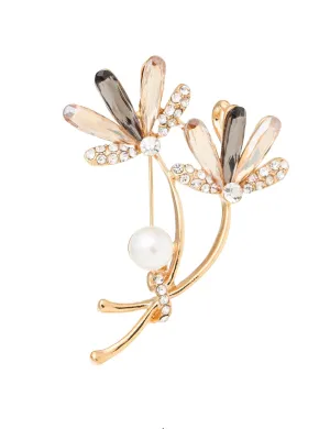SUNDANCE FLORAL BROOCH