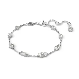 Swarovski Mesmera Rhodium Scattered Mixed Cuts Bracelet