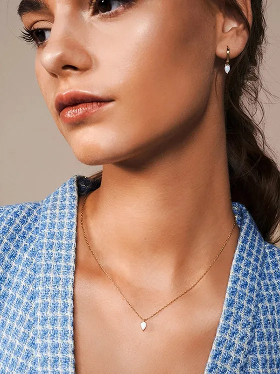 Teardrop Opal Necklace
