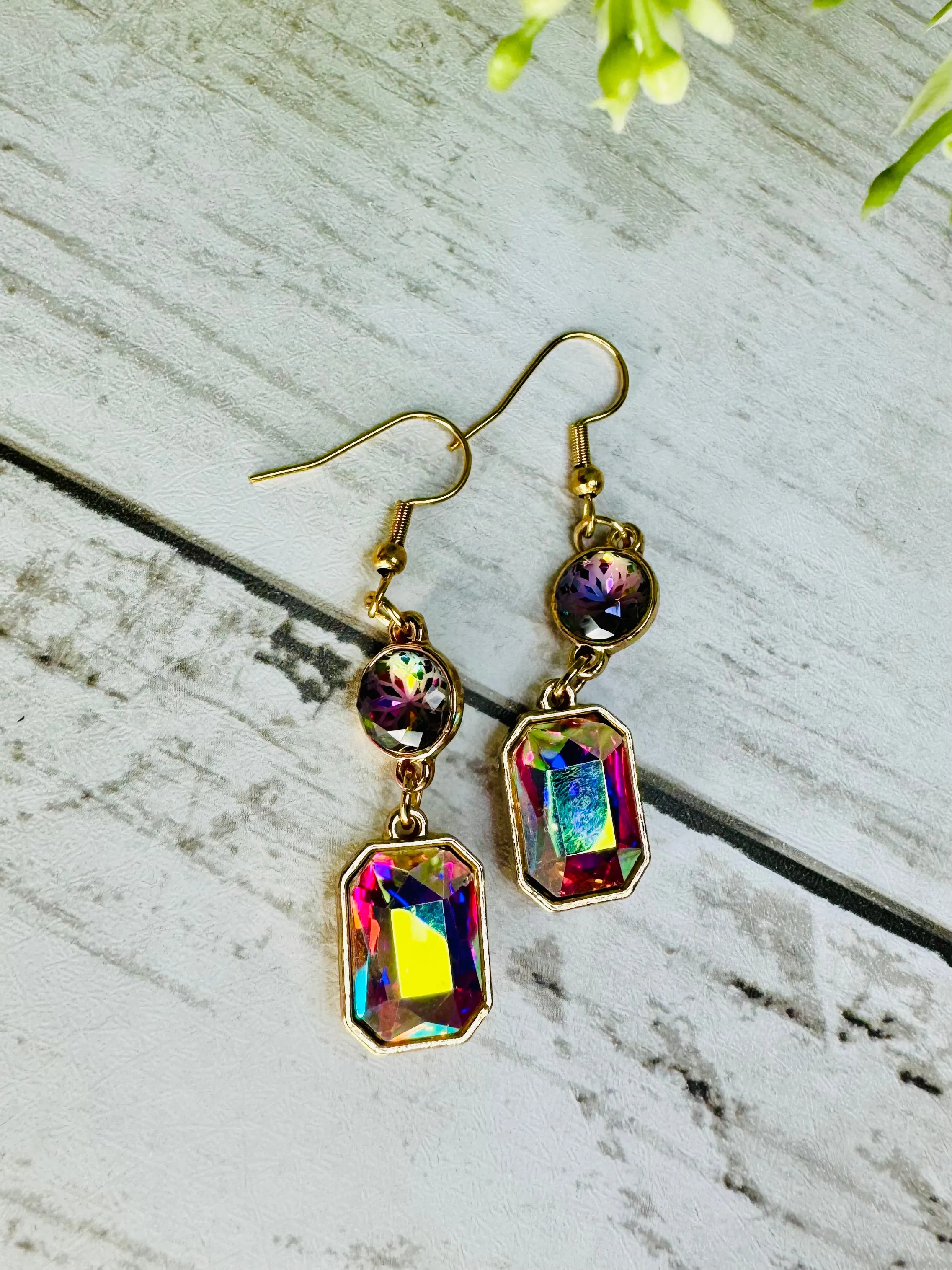 The Alluring Glinda Rhinestone Earrings