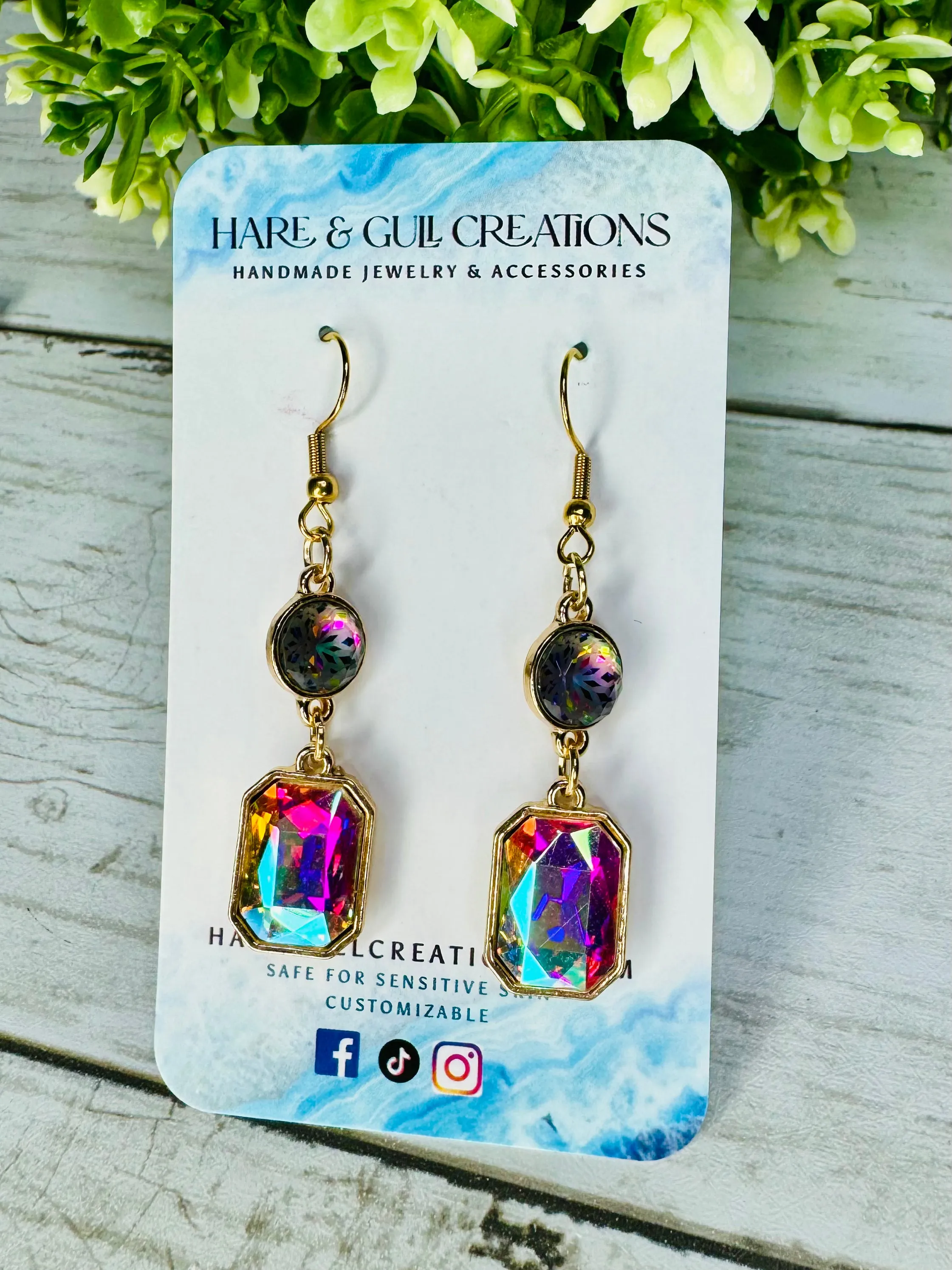 The Alluring Glinda Rhinestone Earrings