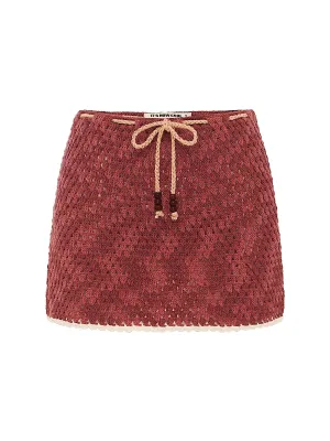 The Mini Crochet Skirt ::RET