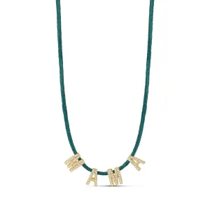 The Personalized Cord Name Choker