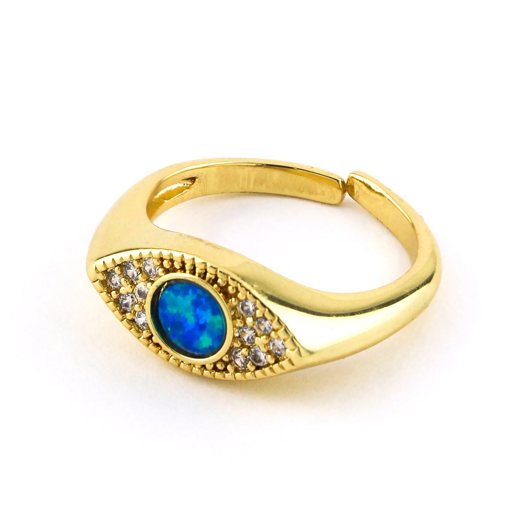Third Eye Ring Blue
