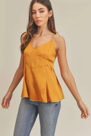 Tie Back V-Neck Cami