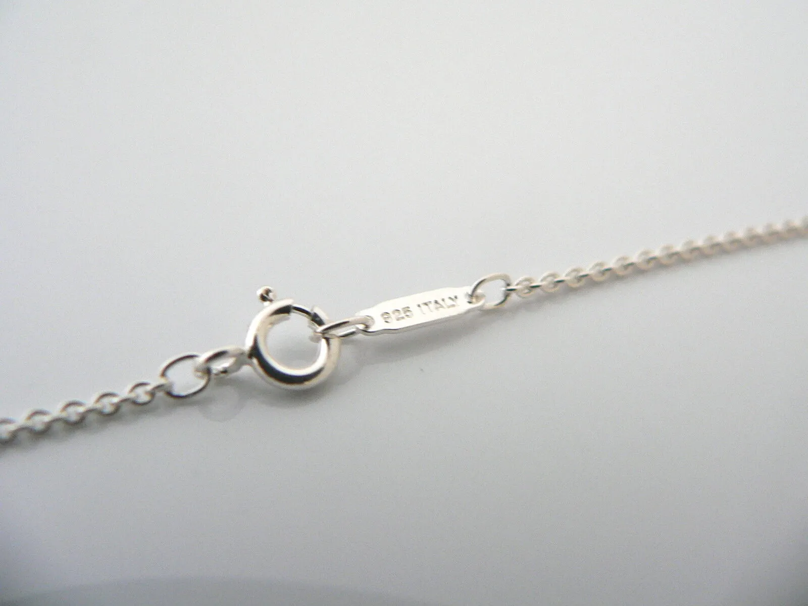 Tiffany & Co Silver 1837 Elements Dangling Dangle Necklace Pendant Chain Gift