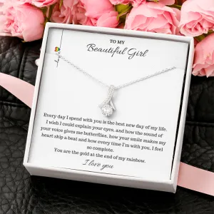 To My Beautiful Girl | Love is Love | Alluring Necklace💓🌈