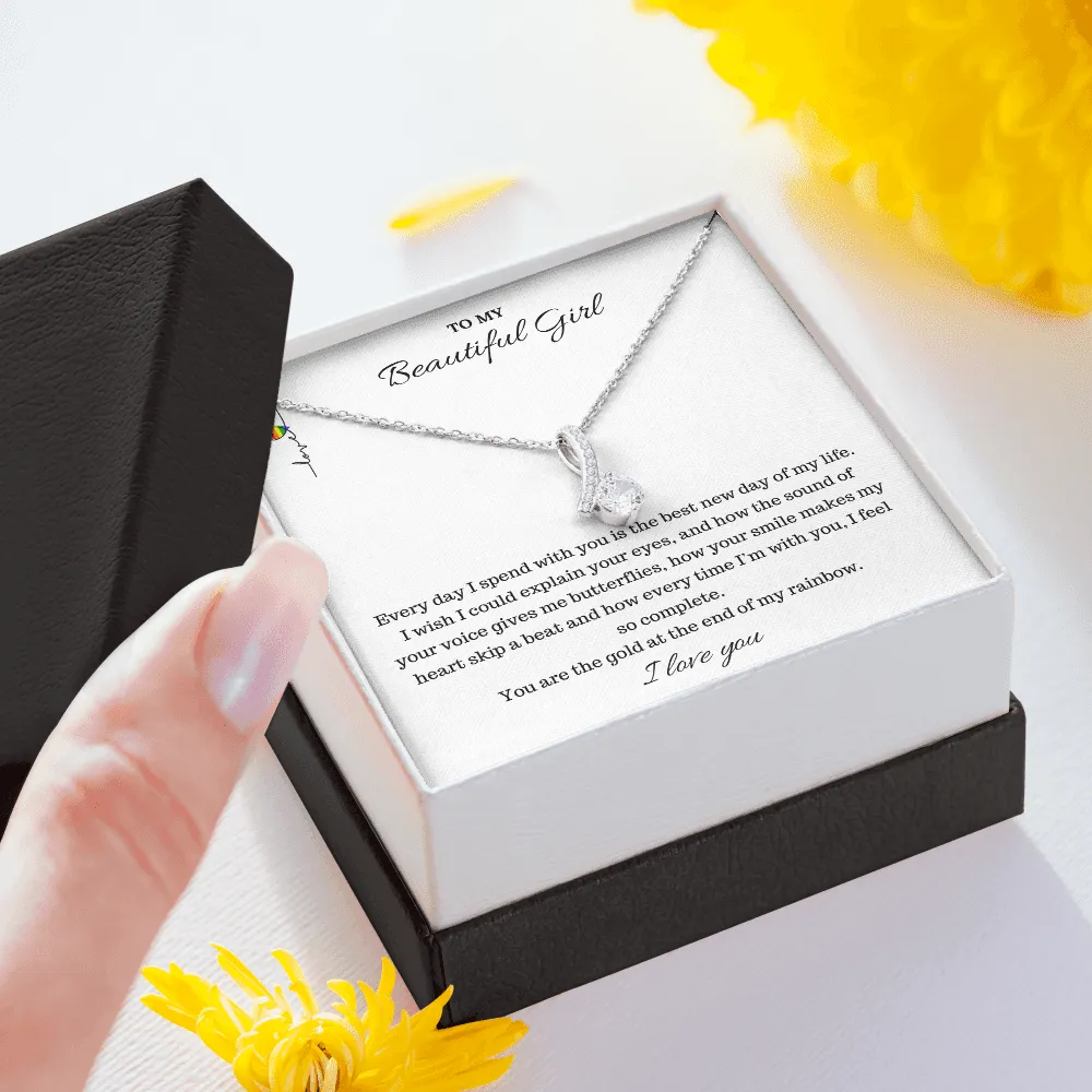 To My Beautiful Girl | Love is Love | Alluring Necklace💓🌈