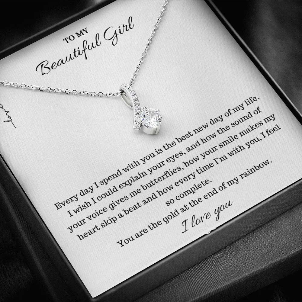 To My Beautiful Girl | Love is Love | Alluring Necklace💓🌈