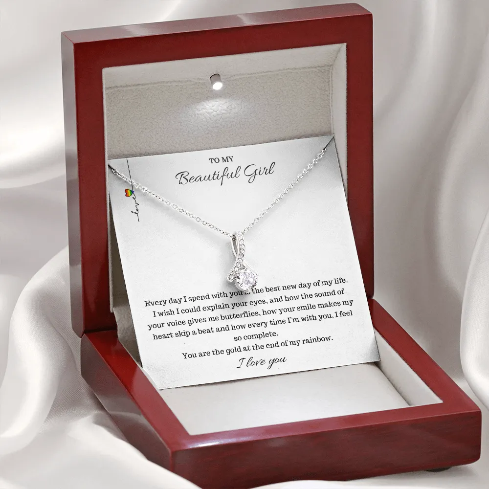 To My Beautiful Girl | Love is Love | Alluring Necklace💓🌈