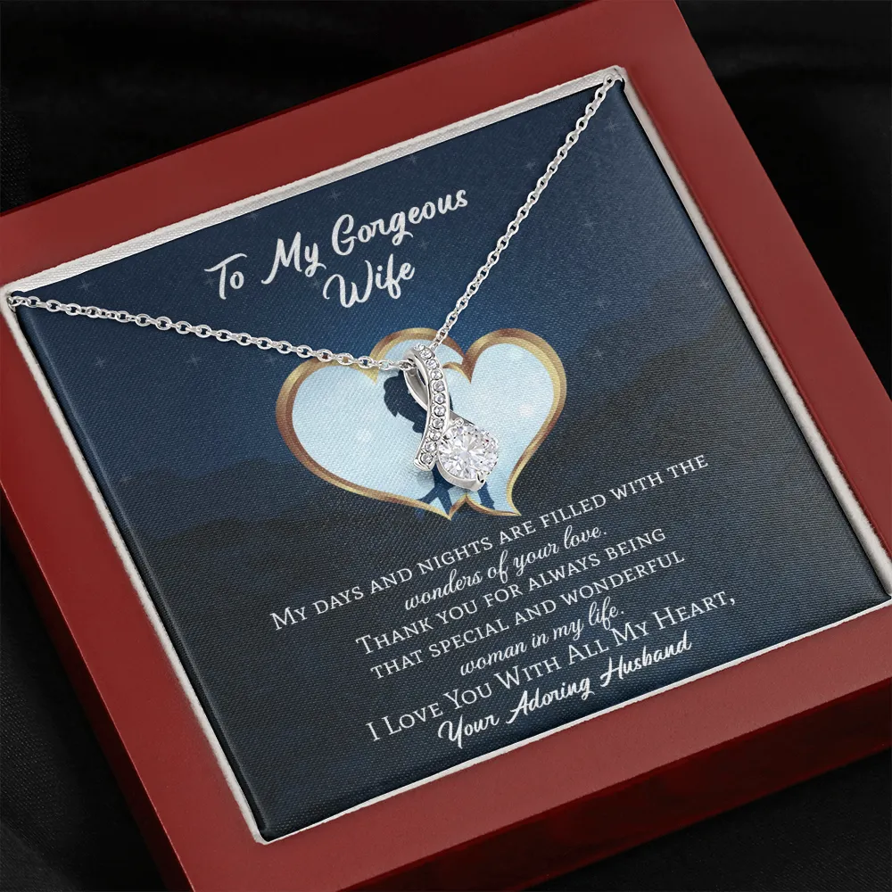 To My Wife Necklace - Wonders Of Your Love