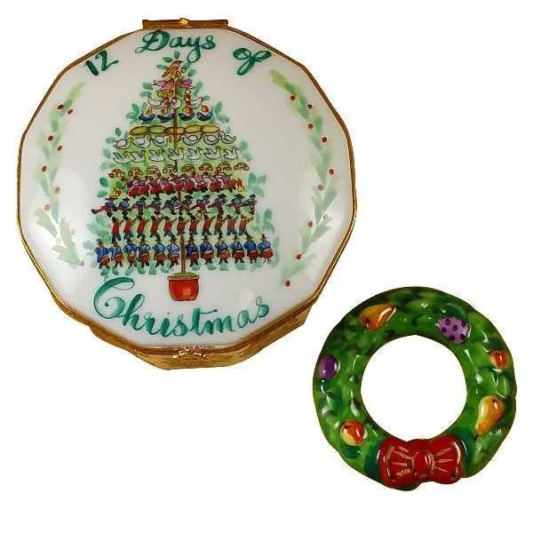 Twelve Days of Christmas with Removable Wreath