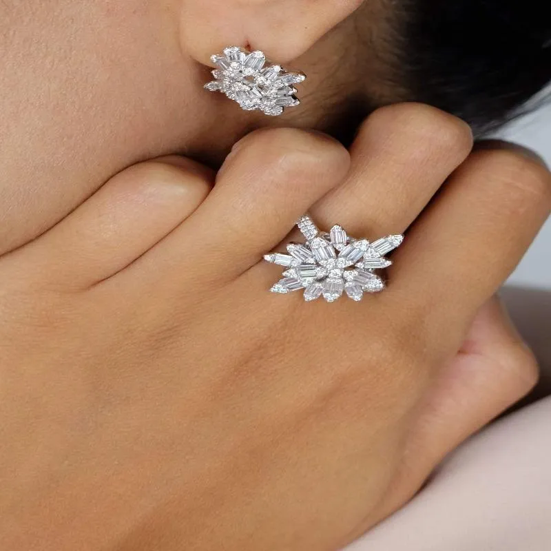 Twinkle Pendant, Ring, Earring Set