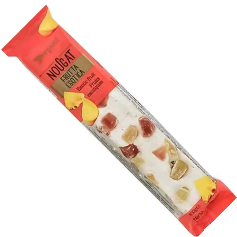 Vergani Fruit Soft Nougat Bars- 1 Bar / 100g