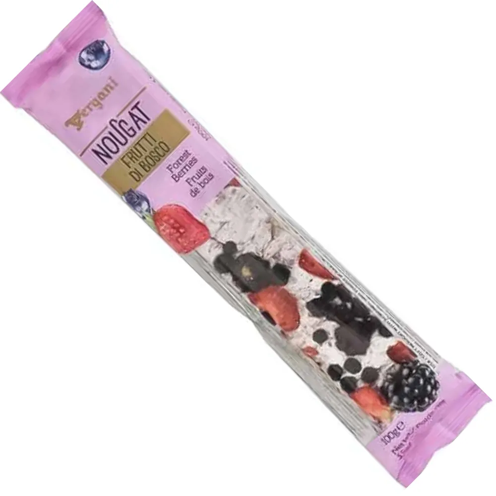 Vergani Fruit Soft Nougat Bars- 1 Bar / 100g