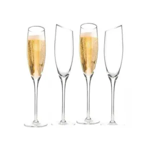 Verge Flute Glasses Set Of 4