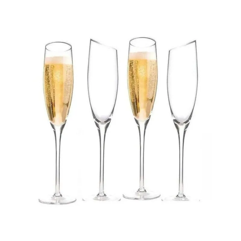 Verge Flute Glasses Set Of 4