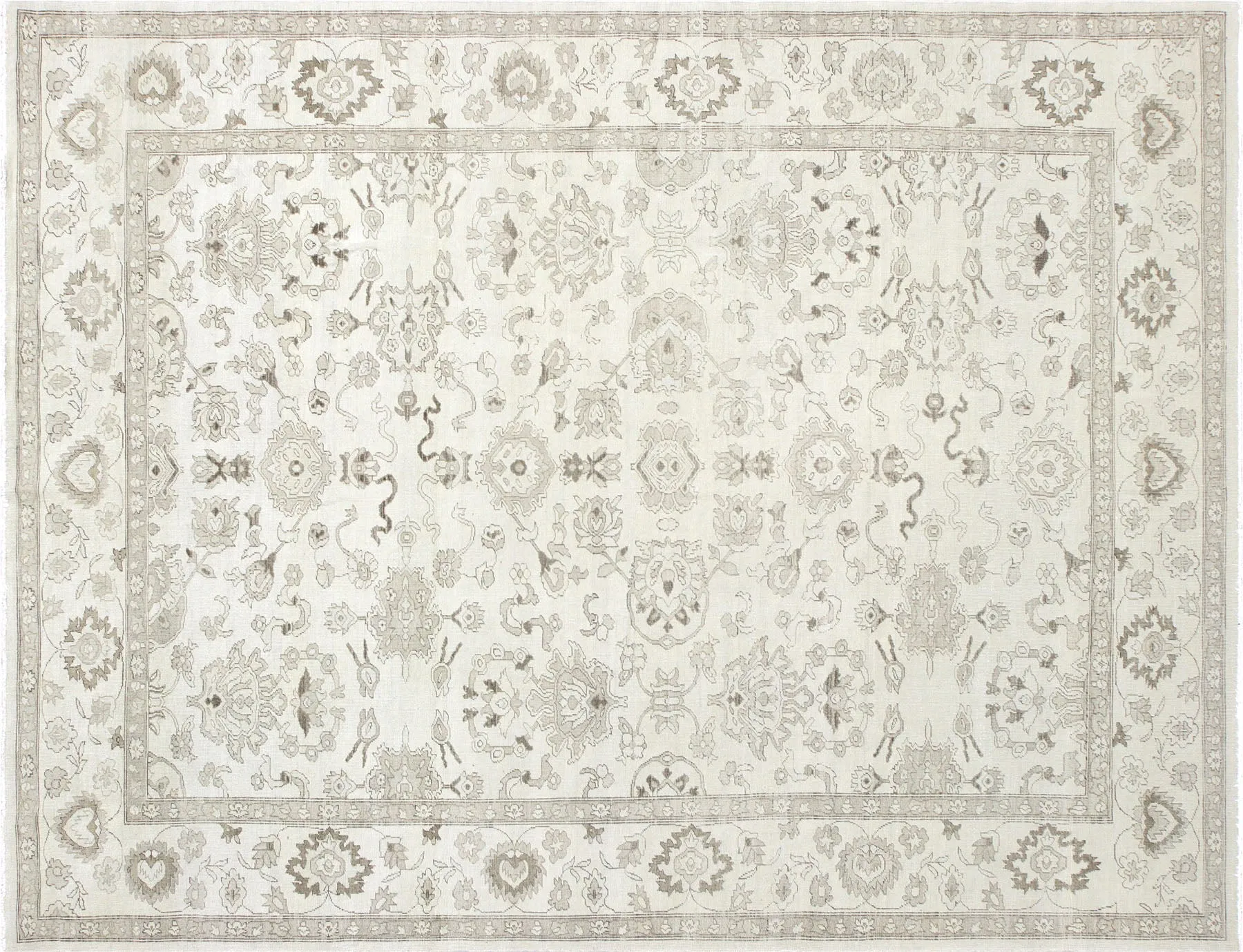 Vintage Egyptian Tabriz Rug - 8'5" x 10'9"