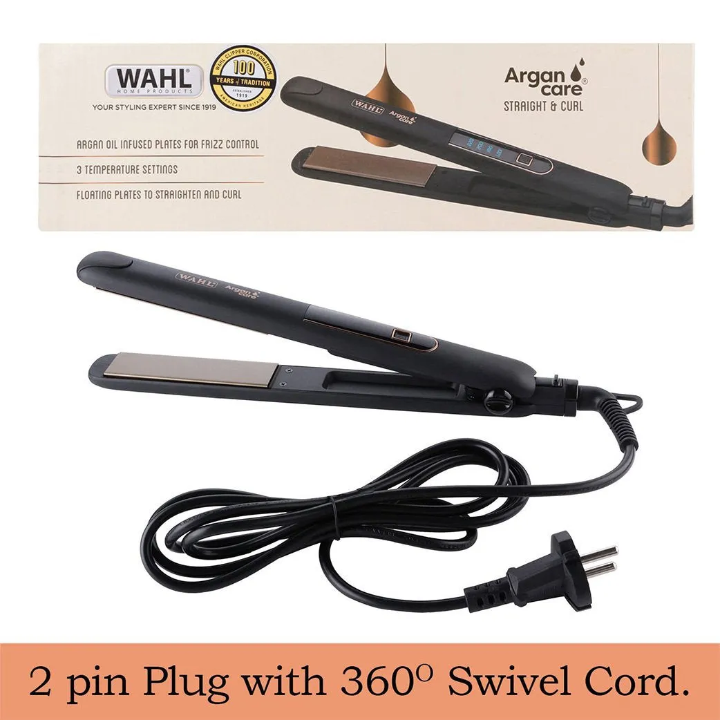 Wahl Argan Care Straight & Curl - Black