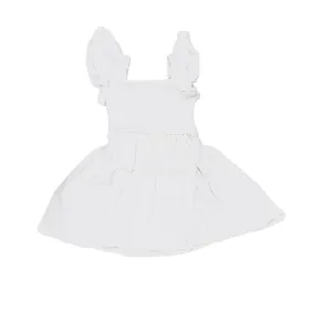 White Smock Gauze Dress