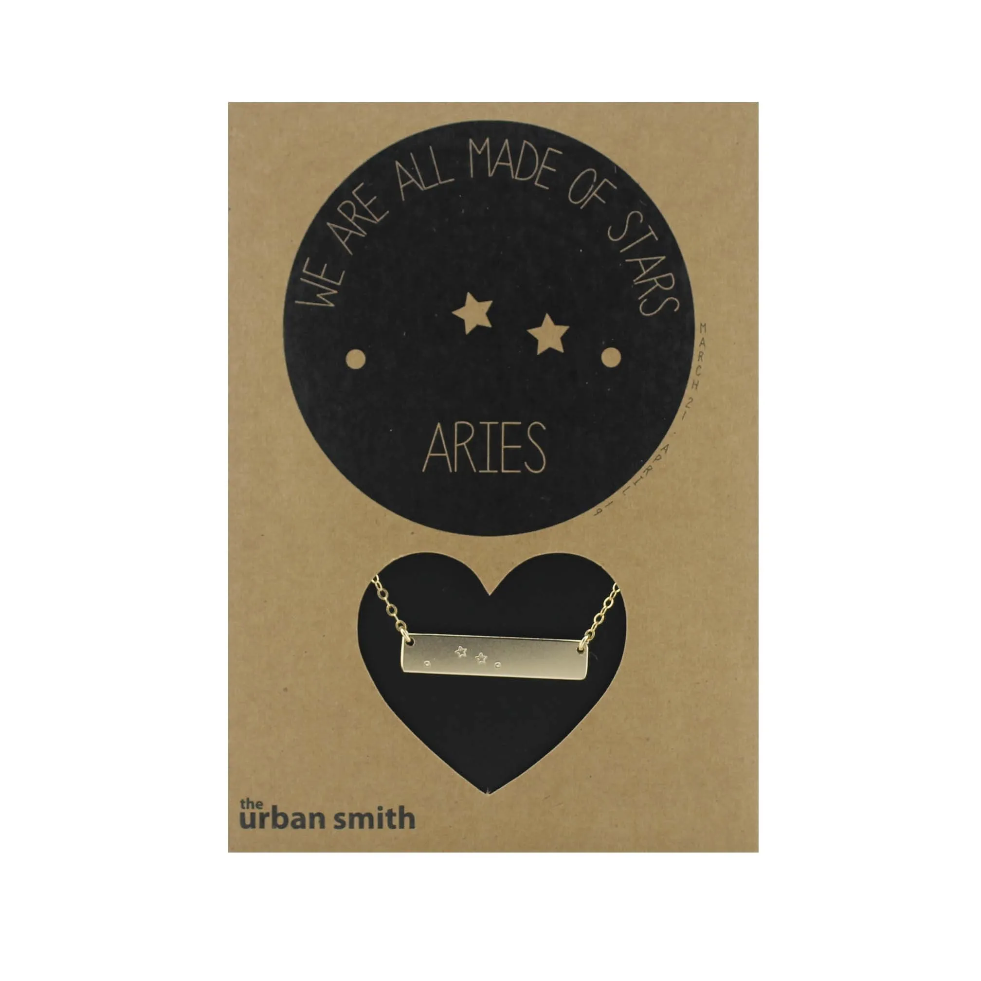 WHOLESALE - WE ARE ALL MADE OF STARS CONSTELLATION NECKLACE - ARIES