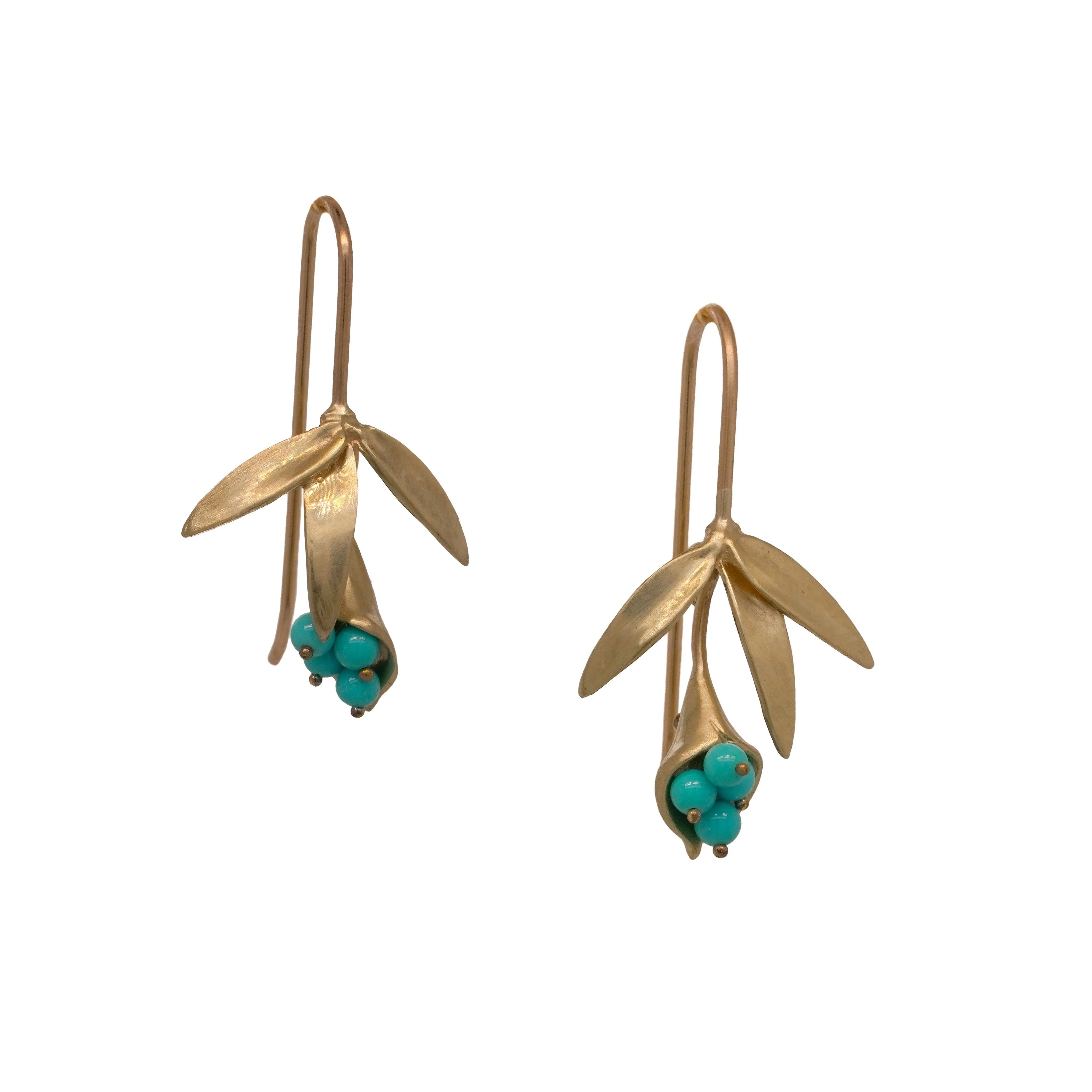 Wildflower Earring with Turquoise