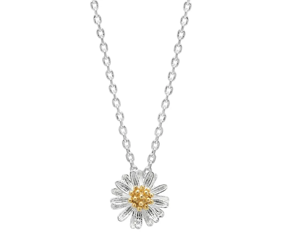 WILDFLOWER Necklace in Silver