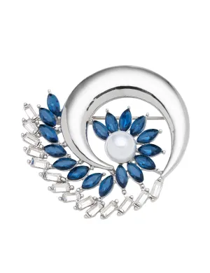WIND SWIRL BROOCH