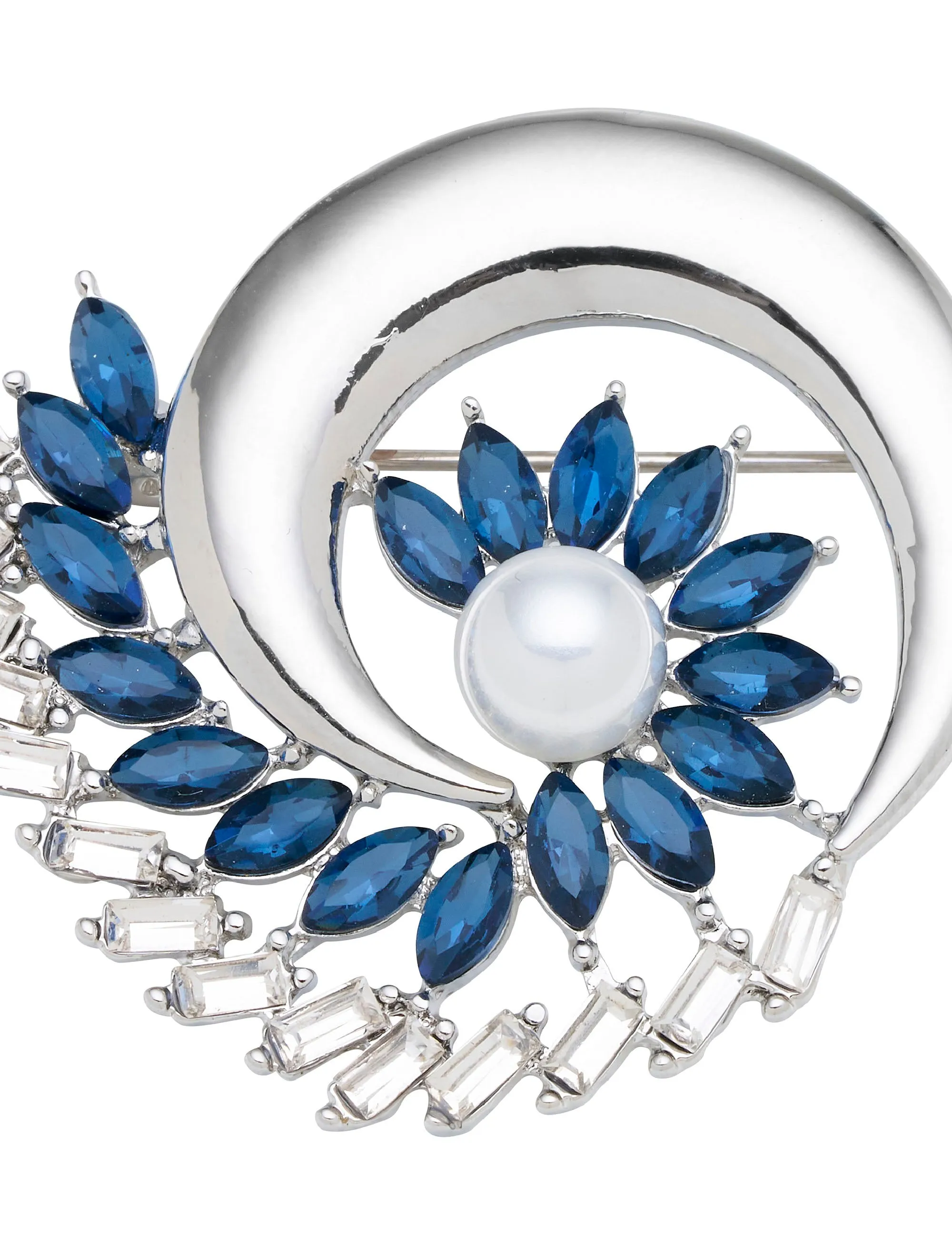 WIND SWIRL BROOCH