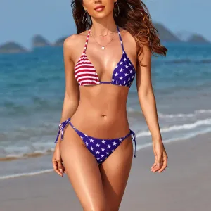 Women's Fashion Printed Bikini Set trendy