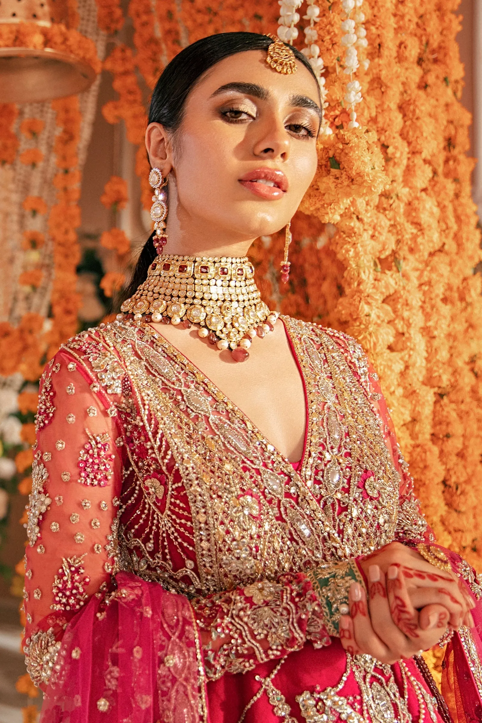 Zara Shahjahan Angrakha Lehenga Bridal Wedding Dress